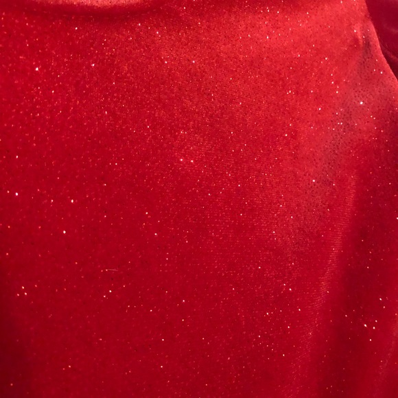 BlackMilk All that Glitters Velvet Red Playsuit LTD, SZ MD, new without tags - Picture 7 of 9